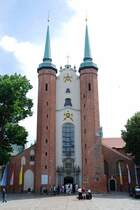 GDAŃSK, 18.06.2007, die Kathedrale im Ortsteil Oliwa
