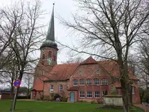 Sittensen, evangelische St.-Dionysius-Kirche von 1613 (28.03.2026)