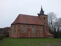 Stellichte, evangelische St.-Georg-Christophorus-Jodokus-Kirche, erbaut 1608 (28.03.2026)