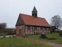 Wittorf, evangelische St. Nikolaus Kapelle, erbaut 1605 (28.03.2026)