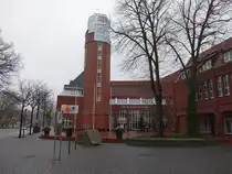 Zeven, Rathaus am Markt, erbaut 1976 (28.03.2026)
