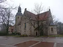 Zeven, evangelische St. Viti Kirche, erbaut von 1141 bis 1158, restauriert 1872 durch Conrad Wilhelm Hase (28.03.2026)