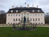 Schloss Branitz, Barockschloss im Branitzer Park, erbaut 1770 (03.04.2026)