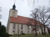 Burg, evangelische Kirche, erbaut von 1799 bis 1804 im fr�hklassizistischem Stil (03.04.2026)
