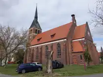Heinersbr�ck, evangelische Kirche, erbaut 1900 von dem Cottbuser Stadtbaurat Robert Beutler (03.04.2026)