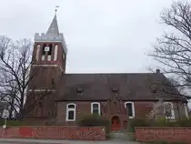 Werben, evangelische Kirche, erbaut im 15. Jahrhundert, Chor von 1743 (03.04.2026)