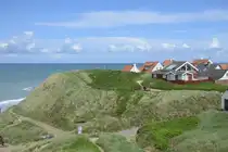 Blick auf einen Teil des Ferienhausgebiets im Dorf L�nstrup in Vendsyssel. Aufnahme: 9. Juni 2026.