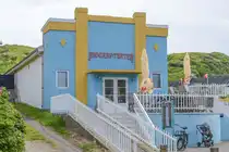 Das Kino und das Theater im Dorf L�nstrup in Vendsyssel. Aufnahme: 9. Juni 2026.