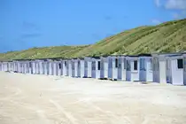 Strandh�user am L�kkener S�dstrand in Vendsyssel (D�nemark). Aufnahme: 11. Juni 2026.