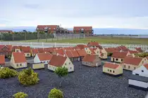 Die S�by Miniby ist ein historischer Miniaturpark in der nordj�tl�ndischen Stadt S�by. Sie zeigt die Altstadt von S�by. Jedes Haus ist eine originalgetreue Nachbildung der tats�chlichen Geb�ude. Sie wurden aus denselben Materialien gebaut wie damals.
Aufnahme: 14. Juni 2026.