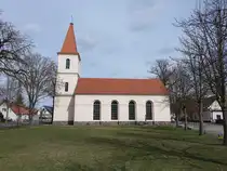 Briesen, evangelische Dorfkirche, erbaut 1838 (05.04.2026)
