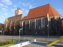 Frankfurt / Oder, evangelische St. Marien Kirche, erbaut ab 1253 (05.04.2026)