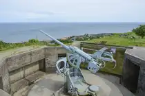 Bangsbo Fort ist eine K�stenfestung s�dlich von Frederikshavn im Norden D�nemarks. Die  auf dem H�gel Pikkerbakken befindliche Bunkeranlage wurde von der deutschen Wehrmacht im Zweiten Weltkrieg errichtet. Aufnahme: 14. Juni 2026.