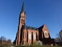 Frankfurt / Oder, Hl. Kreuz Kirche, erbaut von 1897 bis 1899 durch den Architekten Engelbert Seibertz  (05.04.2026)