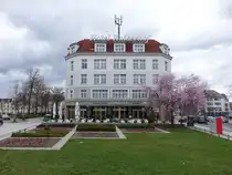 F�rstenwalde / Spree, Hotel Kaiserhof in der Friedrich Engels Stra�e (05.04.2026)