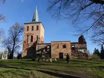 Lichtenberg, Kirchenruine, erbaut von 1697 bis 1699, besch�digt im zweiten Weltkrieg (05.04.2026)