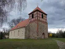 Reichenwalde, evangelische Kirche, Feldsteinkirche aus dem 13. Jahrhundert (05.04.2026)