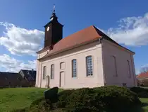 Wietstock, evangelische Kirche, erbaut 1746 (06.04.2026)