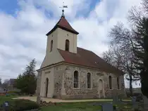 Langerwisch, evangelische Kirche, erbaut 1772 (07.04.2026)