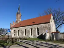 Altfriedland, ehemalige Zisterzienserinnenklosterkirche, erbaut ab 1271, erneuert 1734, Wiederaufbau 1950, heute evangelische Kirche (08.04.2026)