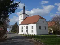Altwustrow, evangelische Kirche, erbaut 1789 (08.04.2026)