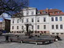 Bad Freienwalde, Rathaus in der Karl Marx Stra�e, erbaut 1855 (08.04.2026)