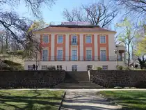 Bad Freienwalde, Schloss, erbaut 1799 durch den Geheimen Oberbaurat David Gilly (08.04.2026) 