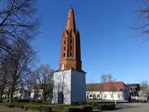 Letschin, Schinkelturm, erbaut von 1818 bis 1819 (08.04.2026)