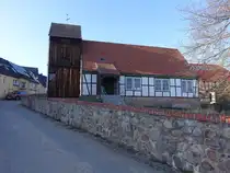 Liepe, evangelische Dorfkirche, erbaut 1713 (08.04.2026)