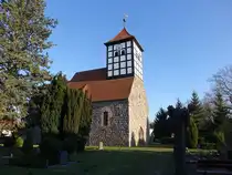 Tornow, evangelische Kirche, erbaut im 13. Jahrhundert (08.04.2026)