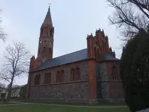 Brodowin, evangelische Kirche, erbaut von 1852 bis 1853 (09.04.2026)