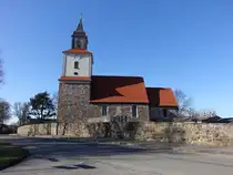 Felchow, evangelische Kirche, fr�hgotische Feldsteinkirche aus dem 13. Jahrhundert (09.04.2026)