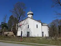 G�tschendorf, orthodoxe Klosterkirche St. Georg, erbaut bis 2015 (09.04.2026)