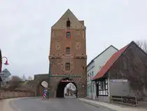 Gartz, Stettiner Tor, erbaut im 13. Jahrhundert (10.04.2026)