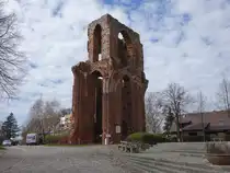 Gramzow, Ruine der Stiftskirche, erbaut im 14. Jahrhundert (10.04.2026)