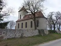 Wollschow, evangelische Kirche, erbaut 1774 (10.04.2026)