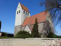 Bietikow, evangelische Kirche, erbaut im 13. Jahrhundert (11.04.2026)