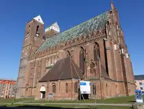 Prenzlau, evangelische St. Marien Kirche, erbaut ab 1235 (11.04.2026)