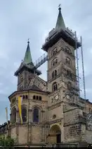 Teilweise einger�stete Spitzen des Bamberger Doms, der hier schon seit �ber 1000 Jahren steht.

🕓 23.6.2025 | 16:08 Uhr