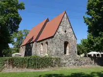 Dolgelin, evangelische Kirche, Feldsteinkirche erbaut um 1300 (23.05.2026)