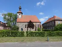 Lietzen, Komturei des Templerorden, Kirche erbaut im 13. Jahrhundert, Herrenhaus erbaut 1690 (23.05.2026)