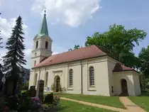 Ahrensfelde, evangelische Kirche, erbaut 1768 (24.05.2026)