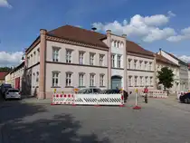 Altlandsberg, Rathaus am Markt, erbaut von 1910 bis 1912 (24.05.2026)