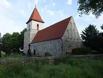 Berlin-Blankenburg, evangelische Kirche, erbaut im 13. Jahrhundert (24.05.2026)