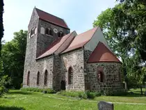 H�now, evangelische Dorfkirche, Feldsteinkirche aus dem 13. Jahrhundert (24.05.2026)
