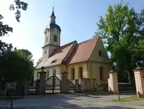 Sch�neiche, barocke evangelische Schlo�kirche, erbaut 1725 (24.05.2026)