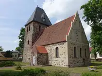 Seefeld, evangelische Dorfkirche, sp�tgotischer Saalbau aus dem 14. Jahrhundert (24.05.2026)