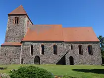 Heckelberg, evangelische Kirche, Feldsteinkirche aus dem 13. Jahrhundert (25.05.2026)