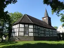 Gollin, evangelische Kirche, Fachwerkkirche von 1817 (26.05.2026)