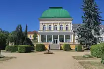 Franzensbad, das Casino mit Musikpavillon am 29. Juli 2026.